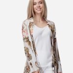 Chiffon floral cardigan summer