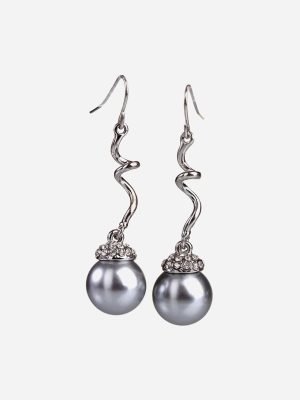 Silver earrings for women