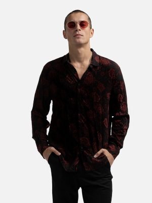 Men’s long sleeve fleece shirt