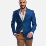Classic fit stretch suit
