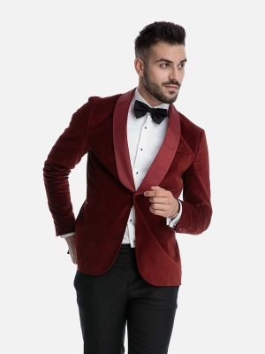 Men’s two piece finished slim fit suit