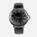 Men’s machine stainless steel quartz watch