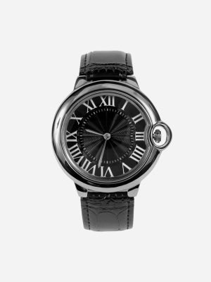 Men’s machine stainless steel quartz watch