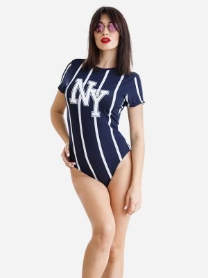 Multi strap cross back one piece swimsuit